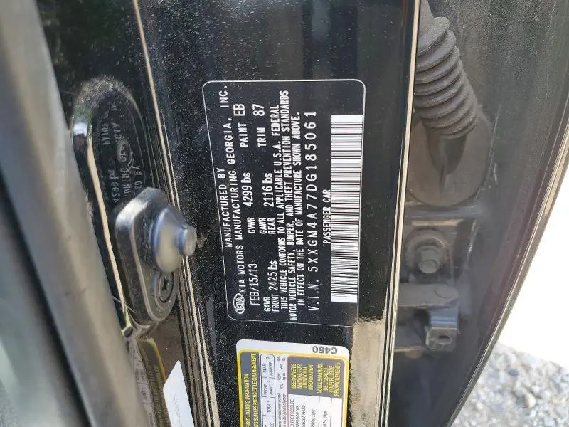 2013 KIA OPTIMA LX  