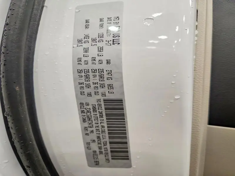 2017 CHRYSLER PACIFICA LIMITED  