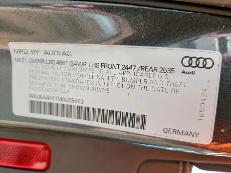 2021 AUDI A4 PREMIUM PLUS 45  