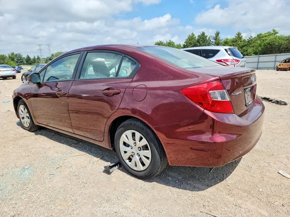 2012 HONDA CIVIC LX  