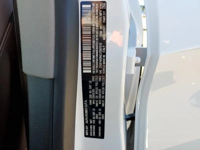 2018 ALFA ROMEO STELVIO TI  