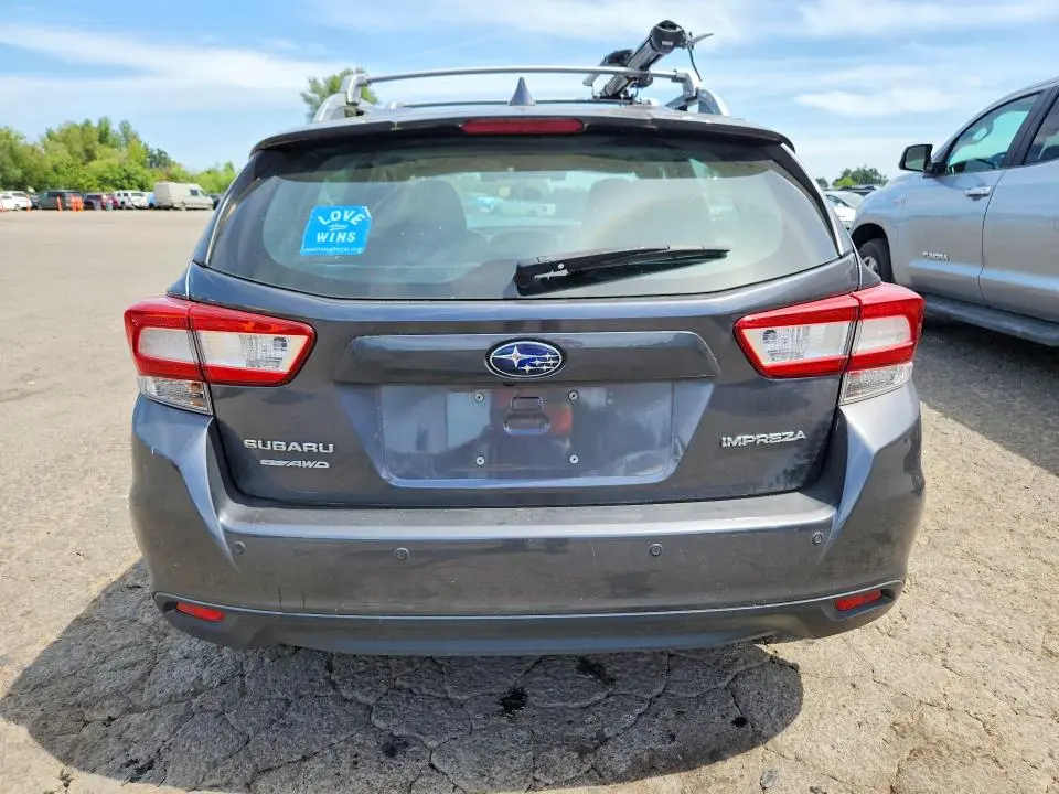 2018 SUBARU IMPREZA LIMITED  