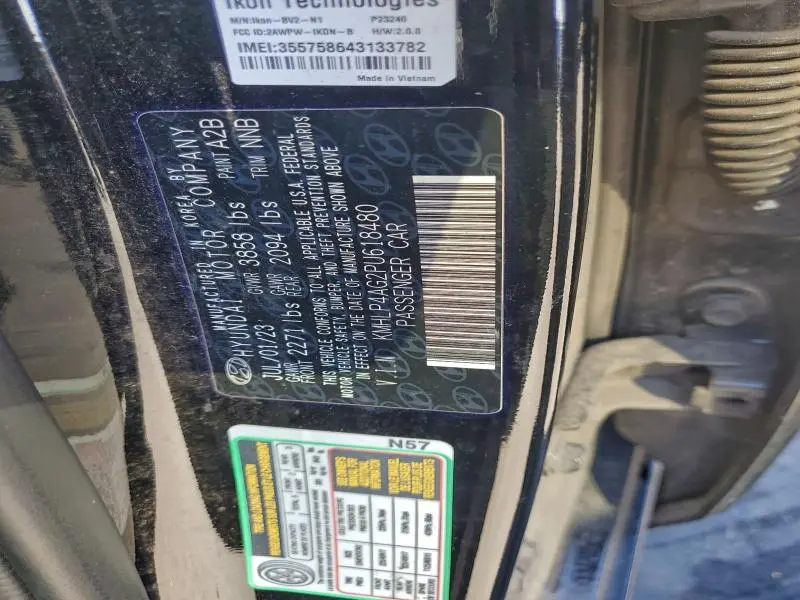 2023 HYUNDAI ELANTRA LIMITED  