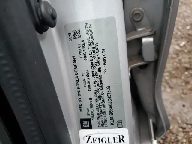 2018 CHEVROLET SPARK LS  