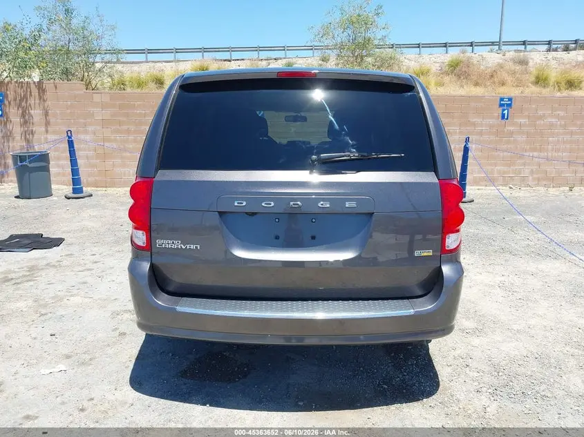 2018 DODGE GRAND CARAVAN SE