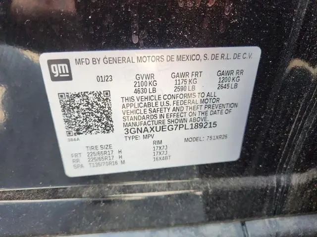 2023 CHEVROLET EQUINOX LT  