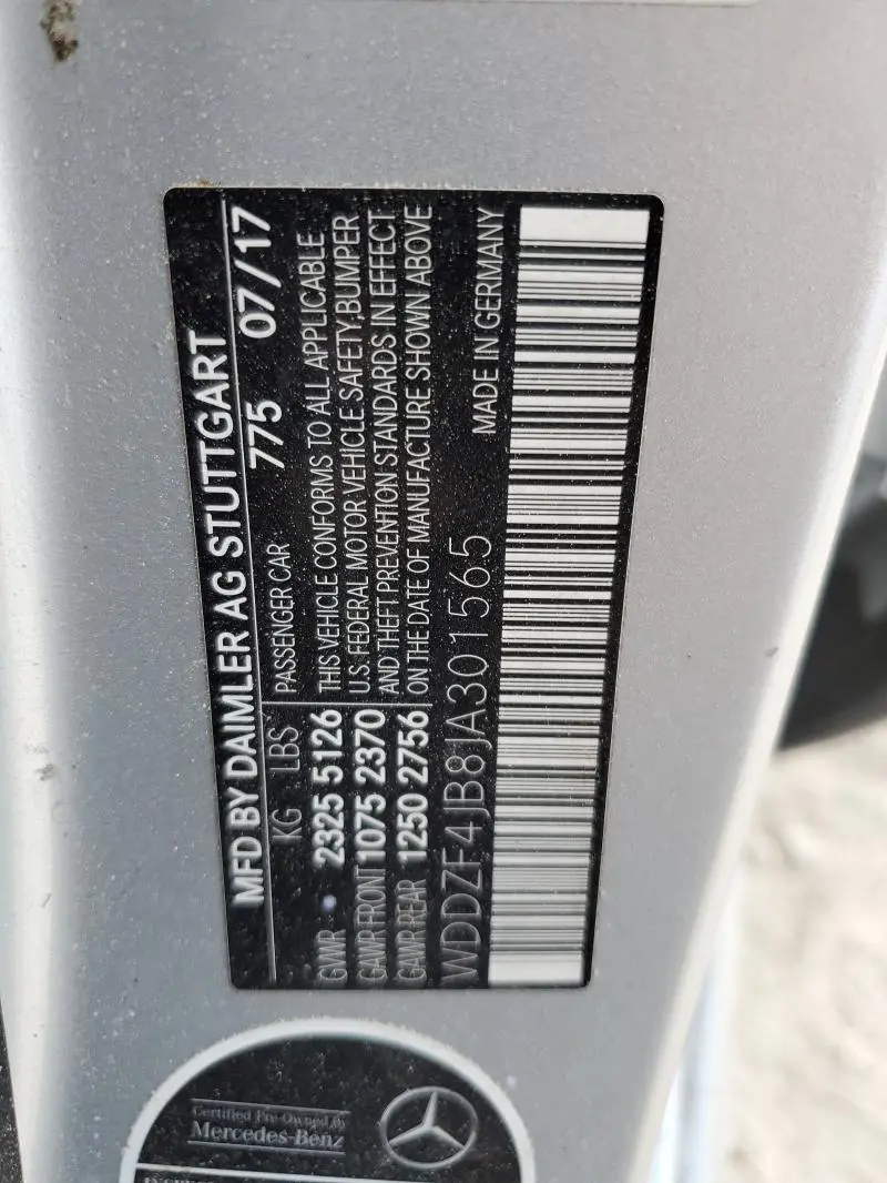 2018 MERCEDES-BENZ E 300  