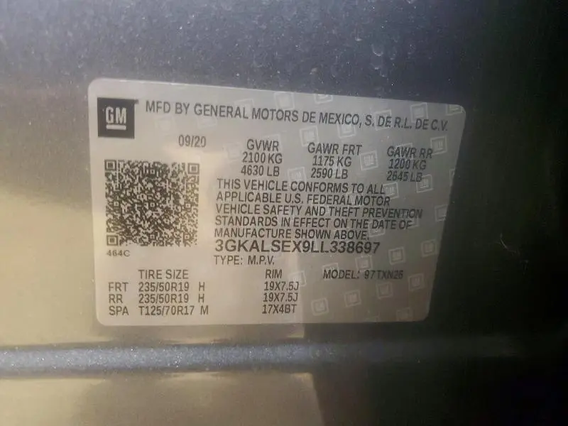 2020 GMC TERRAIN DENALI  