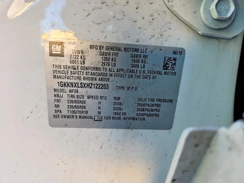 2017 GMC ACADIA DENALI  