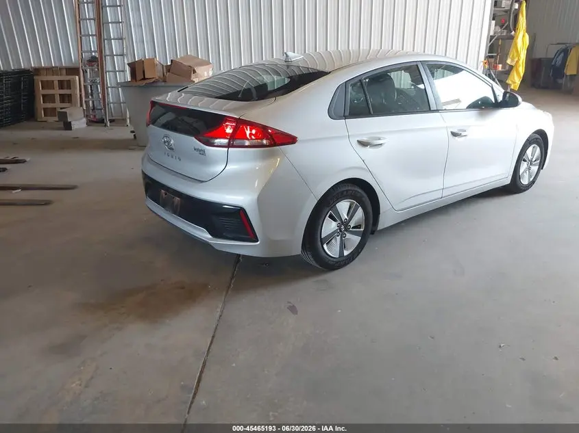 2019 HYUNDAI IONIQ HYBRID BLUE