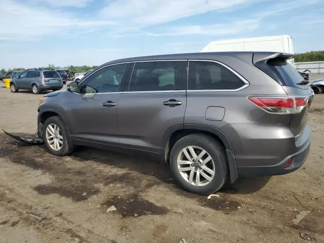 2016 TOYOTA HIGHLANDER LE  