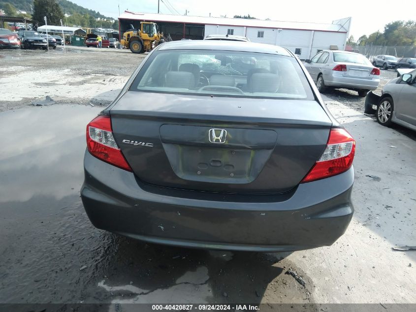 2012 HONDA CIVIC LX