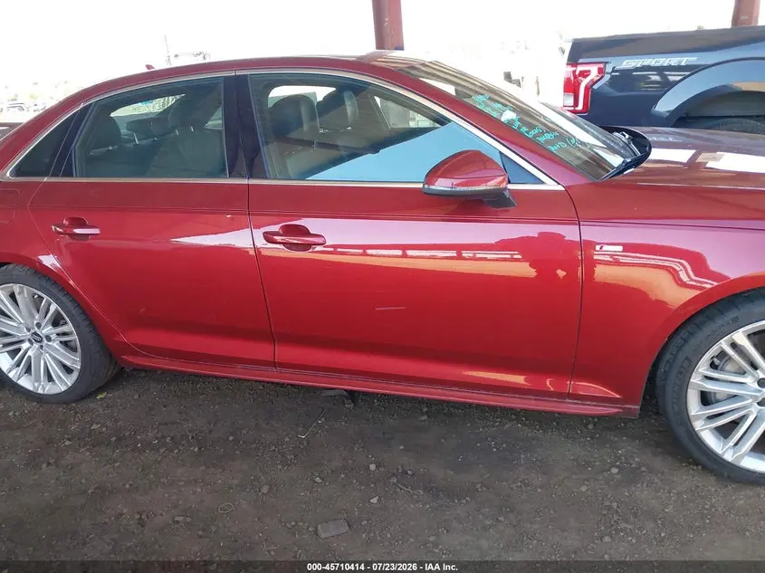 2018 AUDI A4 2.0T PREMIUM/2.0T TECH PREMIUM