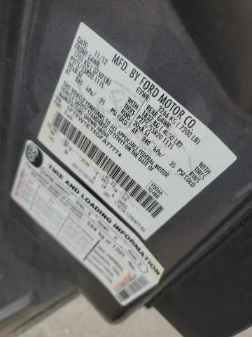 2013 FORD F150 SUPERCREW  