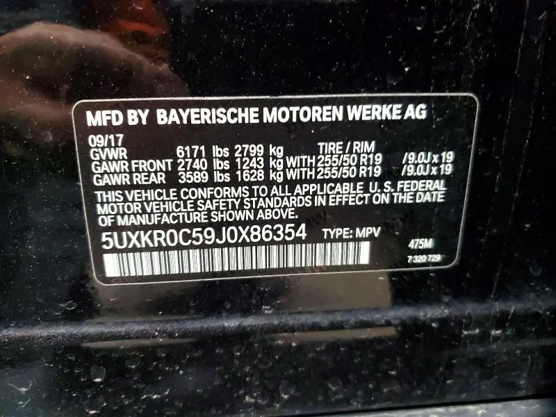 2018 BMW X5 XDRIVE35I  