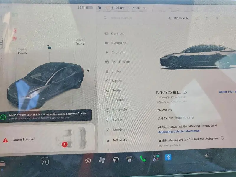 2024 TESLA MODEL 3   