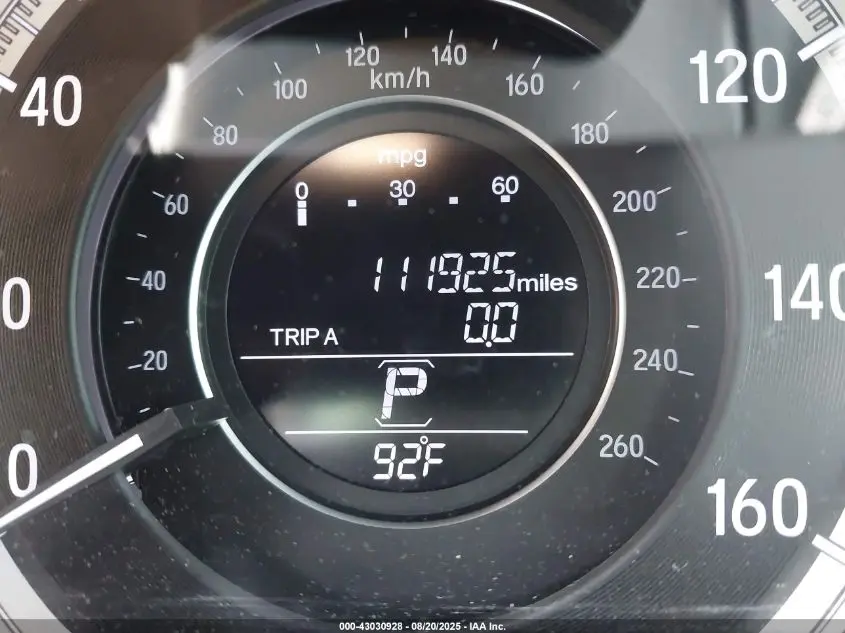 2016 HONDA ACCORD LX