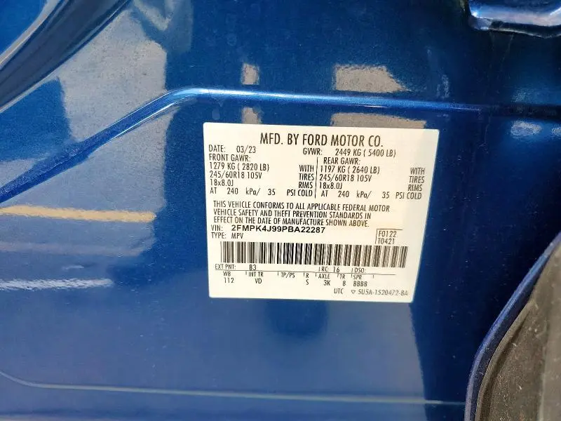 2023 FORD EDGE SEL  