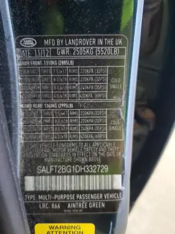 2013 LAND ROVER LR2 HSE TECHNOLOGY  