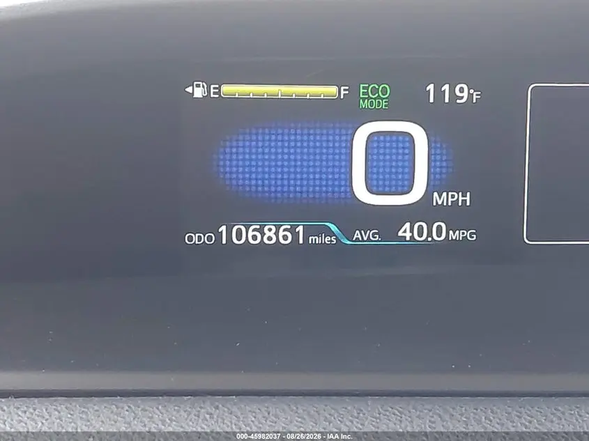 2017 TOYOTA PRIUS TWO
