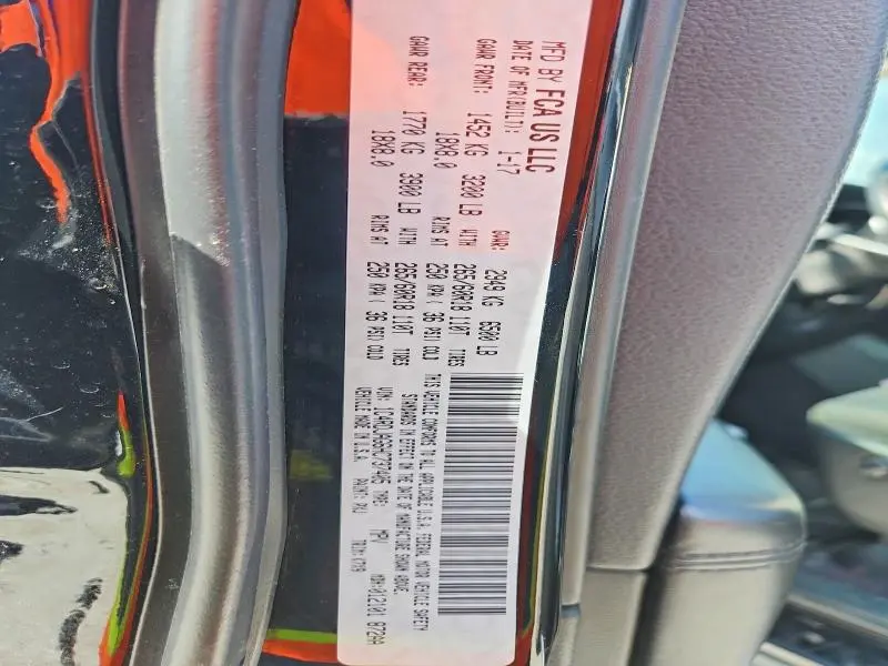 2017 DODGE DURANGO SXT  