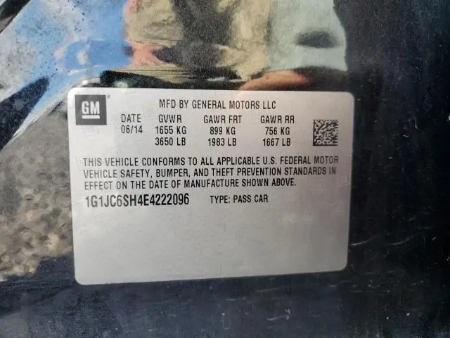 2014 CHEVROLET SONIC LT  