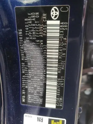 2024 TOYOTA COROLLA SE