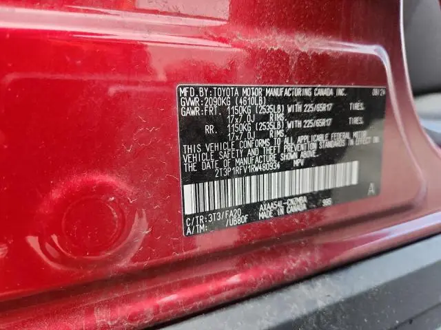 2024 TOYOTA RAV4 XLE  