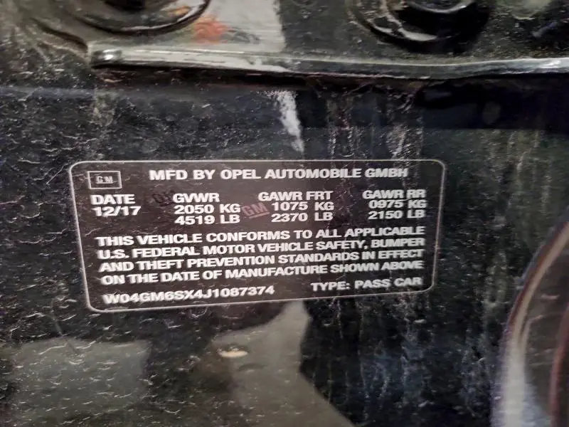 2018 BUICK REGAL PREFERRED II  