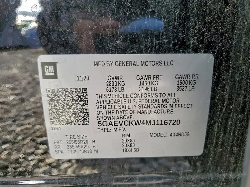 2021 BUICK ENCLAVE AVENIR  