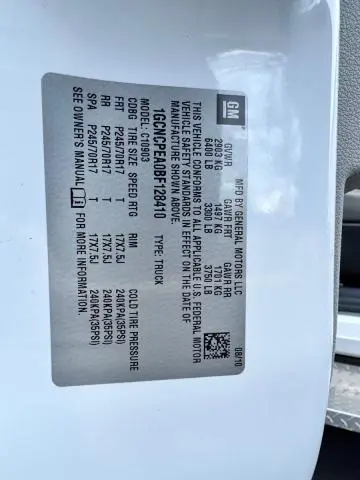 2011 CHEVROLET SILVERADO C1500  