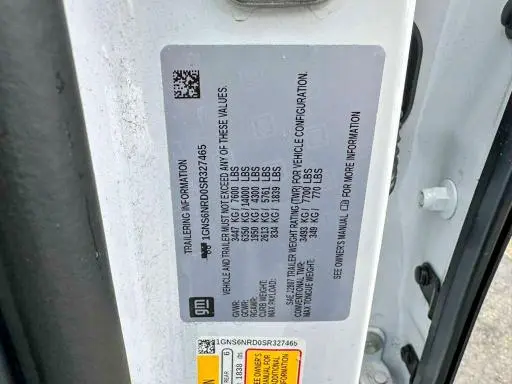 2025 CHEVROLET TAHOE K1500 LT  