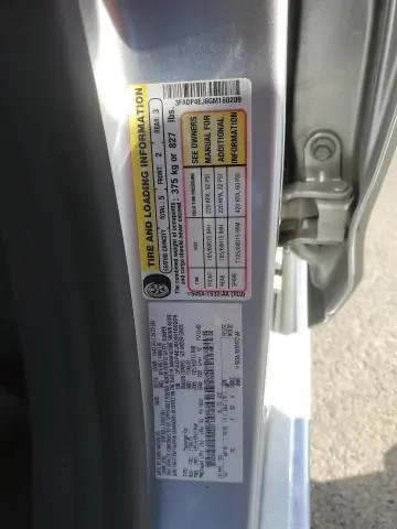 2016 FORD FIESTA SE