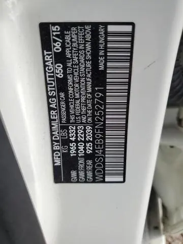 2015 MERCEDES-BENZ CLA 250  