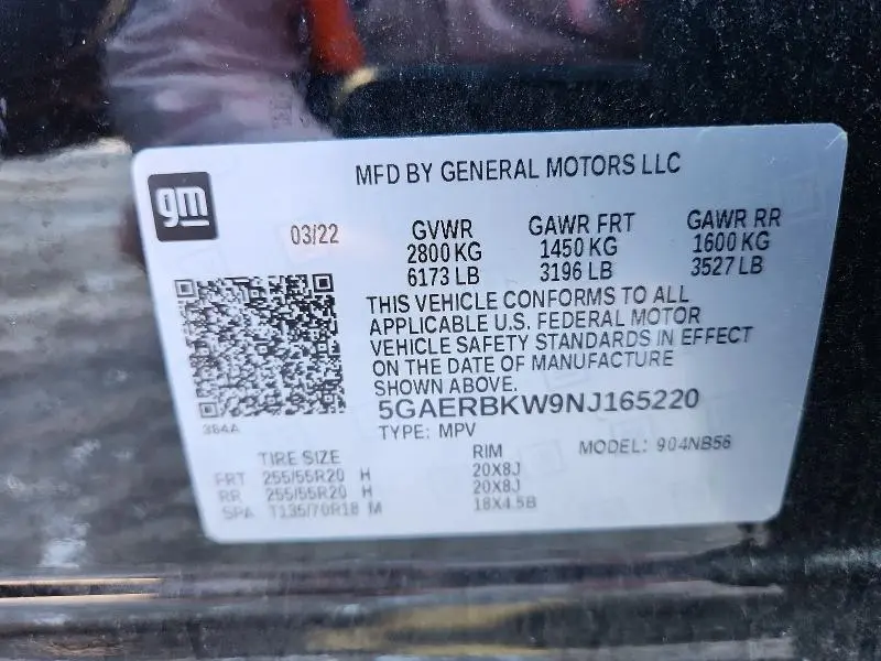 2022 BUICK ENCLAVE ESSENCE  