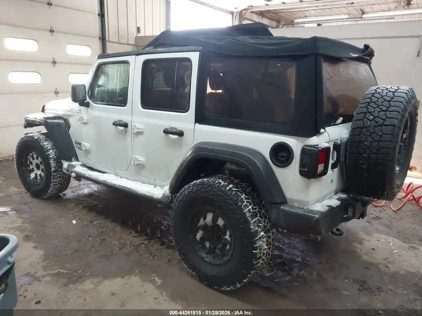2018 JEEP WRANGLER UNLIMITED SPORT S 4X4