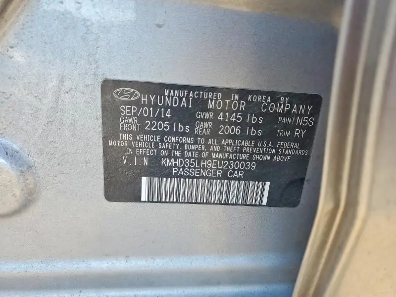 2014 HYUNDAI ELANTRA GT BASE  