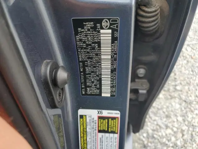 2018 TOYOTA COROLLA L  