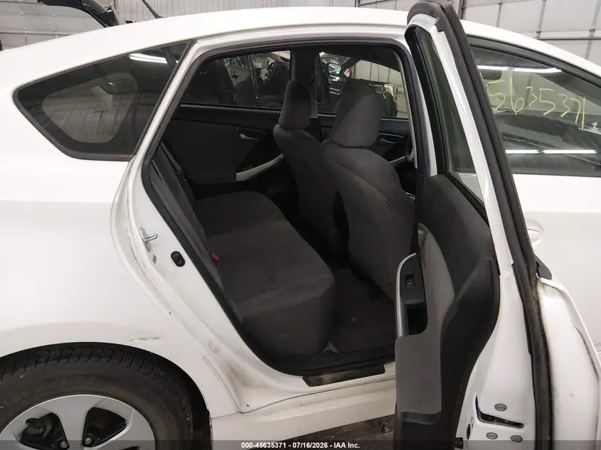 2012 TOYOTA PRIUS TWO