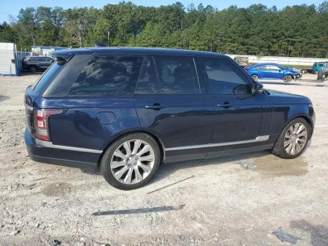 2017 LAND ROVER RANGE ROVER SUPERCHARGED  