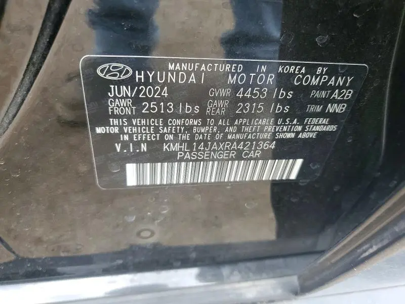 2024 HYUNDAI SONATA SEL  