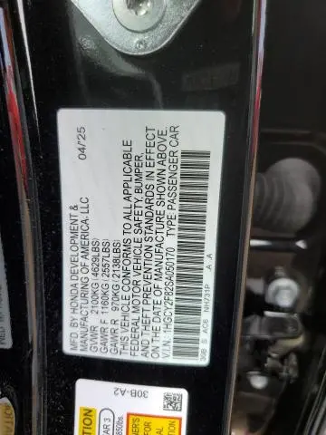 2025 HONDA ACCORD TOURING HYBRID  