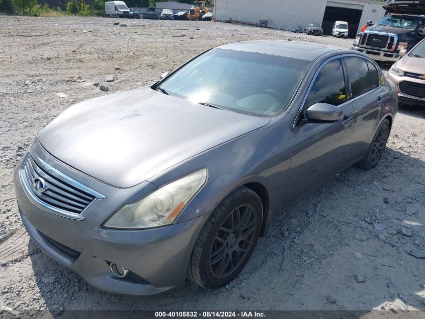 2013 INFINITI G37 JOURNEY