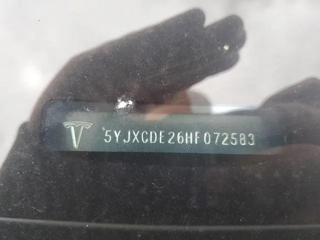 2017 TESLA MODEL X   