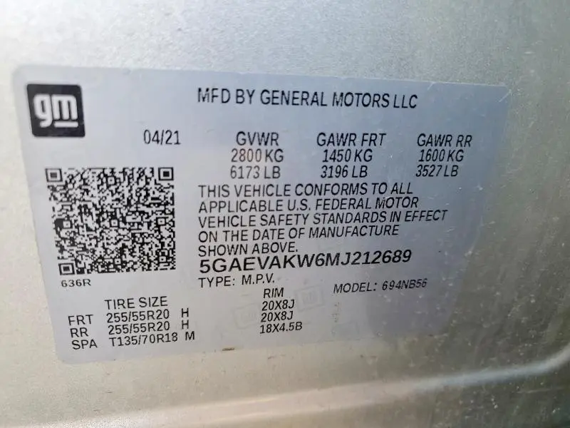 2021 BUICK ENCLAVE ESSENCE  