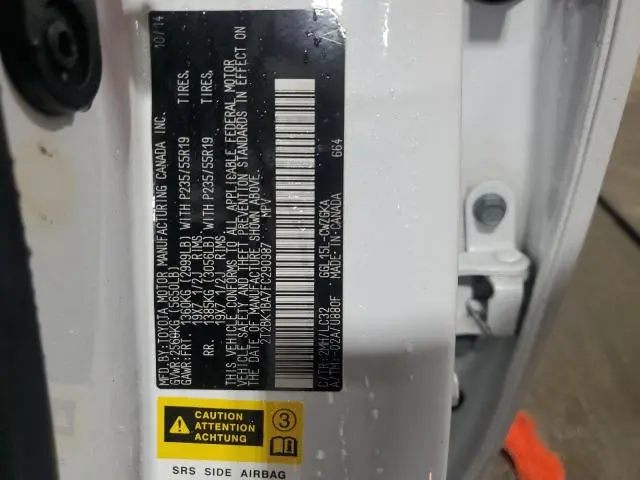 2015 LEXUS RX 350 BASE  