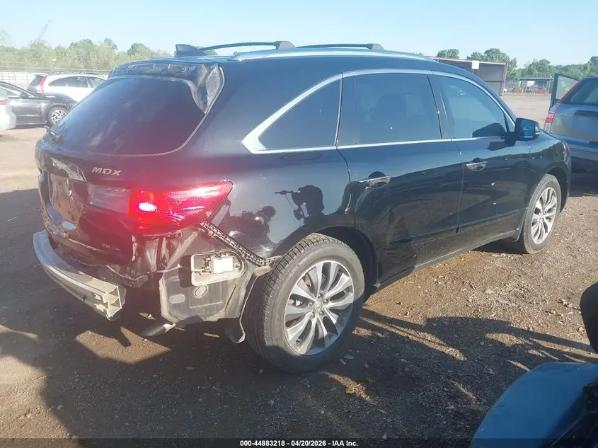 2016 ACURA MDX TECHNOLOGY   ACURAWATCH PLUS PACKAGES/TECHNOLOGY PACKAGE