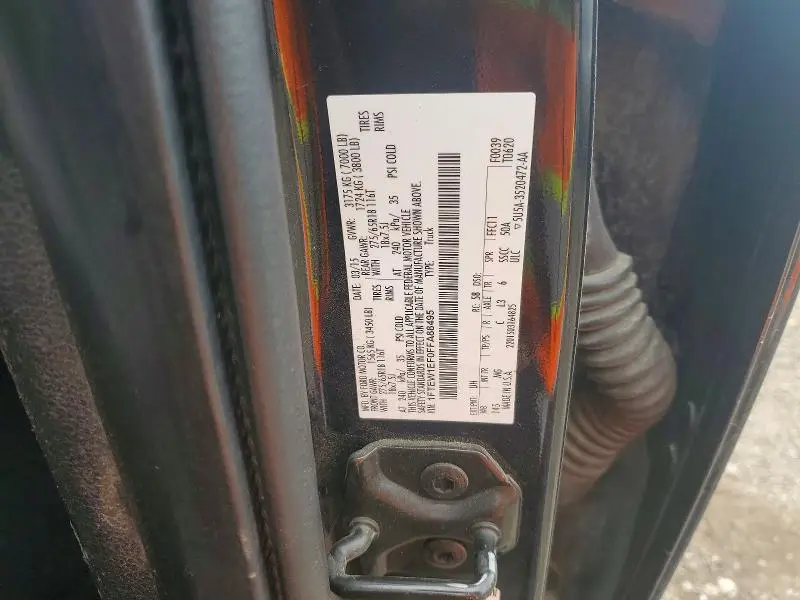 2015 FORD F150 SUPERCREW  
