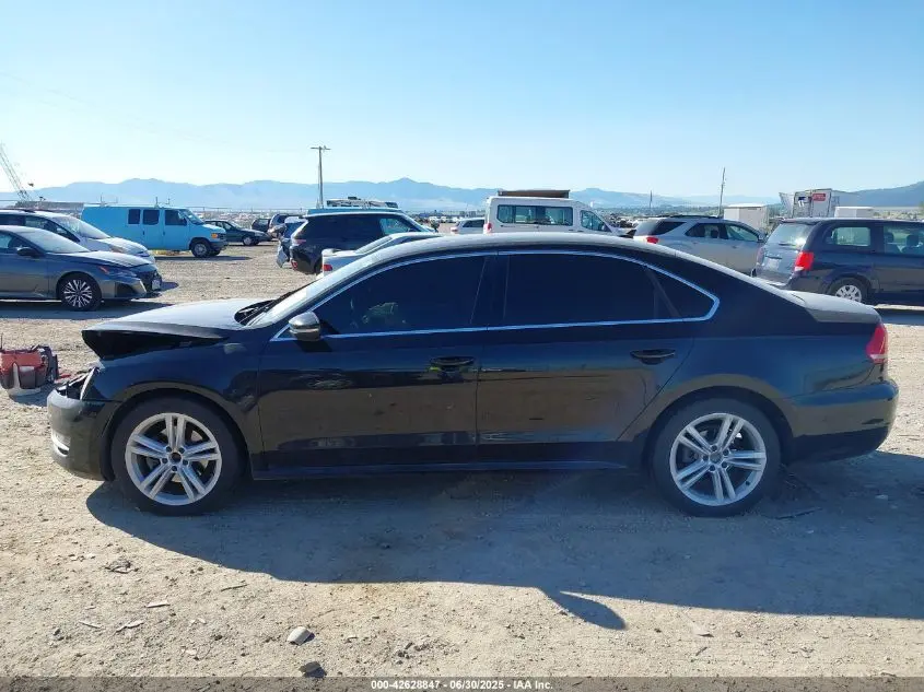 2012 VOLKSWAGEN PASSAT 3.6L V6 SE