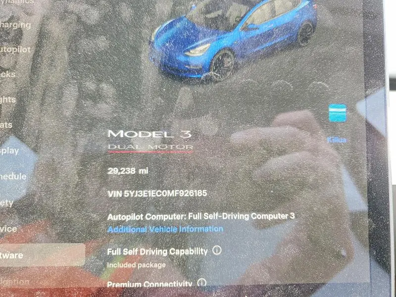 2021 TESLA MODEL 3   